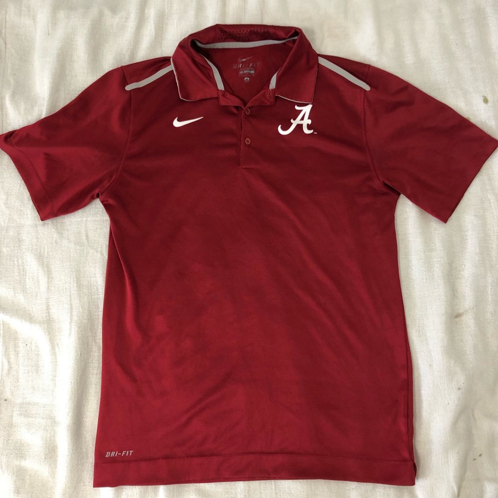 Alabama Nike dri-fit collar shirt
